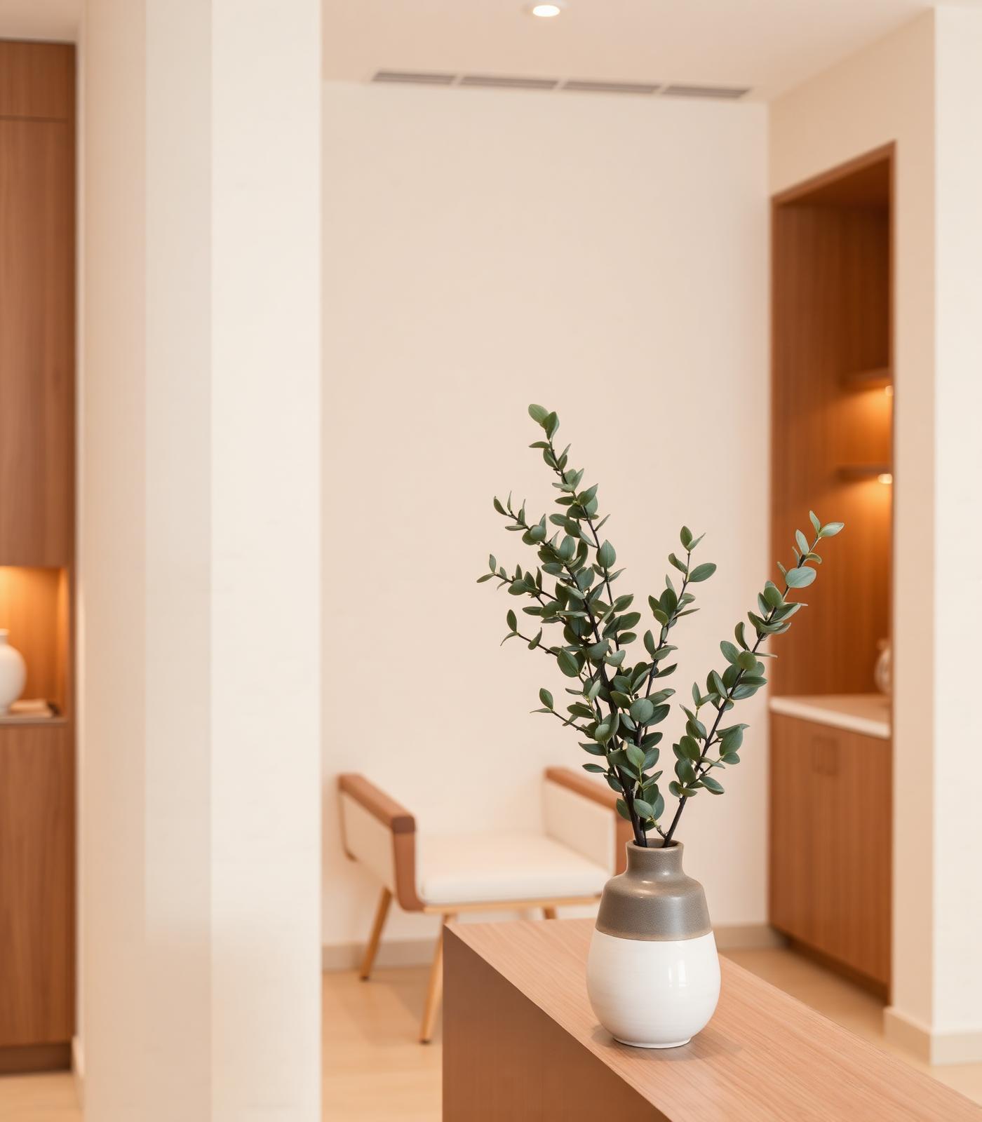 Interior of the Tyrekas Nail Spot studio
